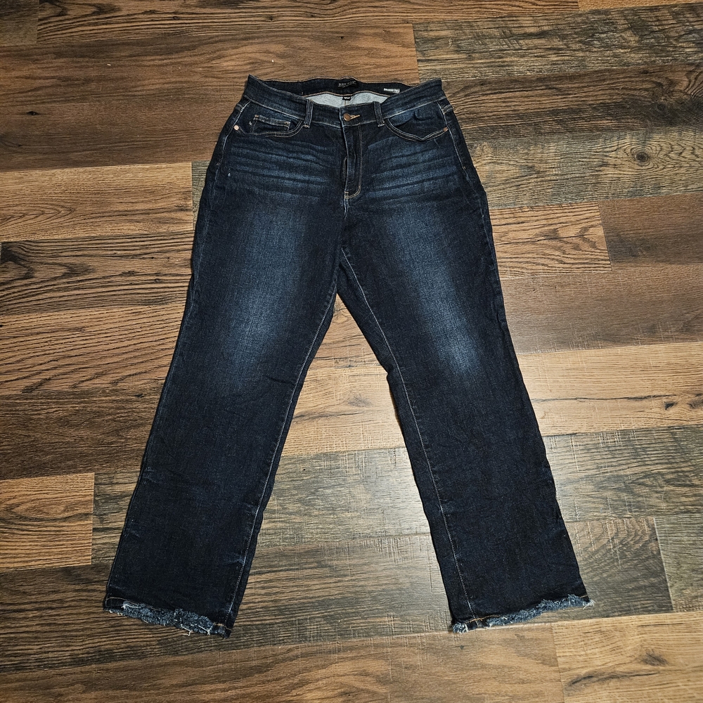 Judy Blue Dark Wash Straight Leg Jeans